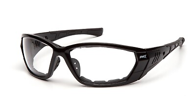 #ad Pyramex Atrex Black Clear Anti Fog Safety Glasses Foam Padded Z87