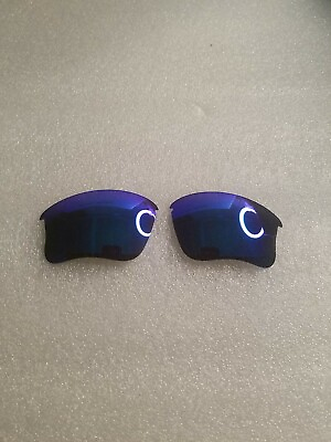 #ad Galaxy Lens for Oakley Flak Jacket XLJ Sunglasses Purple Clear Polarized OpenBox
