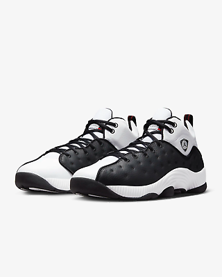 #ad NEW Men#x27;s Nike Jordan Jumpman Team II Shoes Black White 819175 106