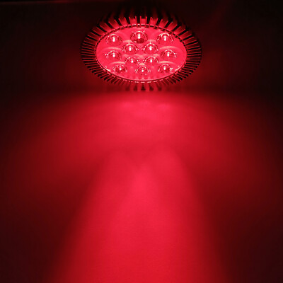 #ad 36W Deep Red 670nm 680nm PAR38 LED Lamp Spot Light Bulb Therapy Plant E27 E26