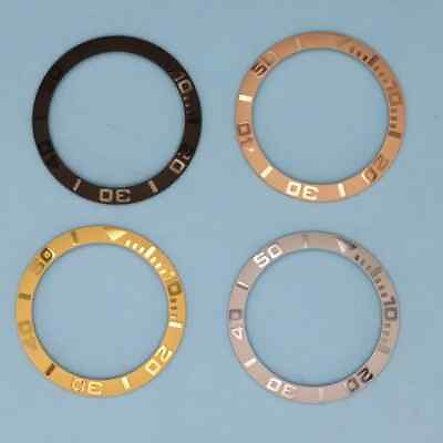 #ad 38mm Ceramic Bezel insert Men#x27;s Watches Rings Parts For 40mm Cases Accessory