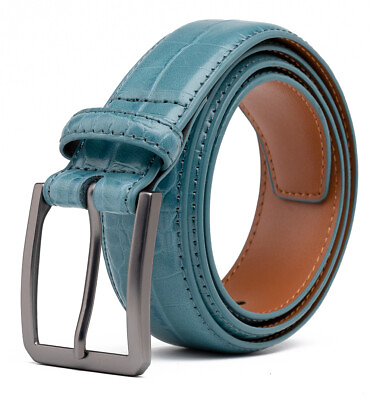#ad Mens Genuine Leather Belts for Men Dress Belt Many Colors