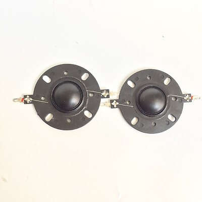 #ad 2 Replacement 1quot; Silk Dome Tweeter Diaphragms For Speaker Repair 8Ω Round Frame