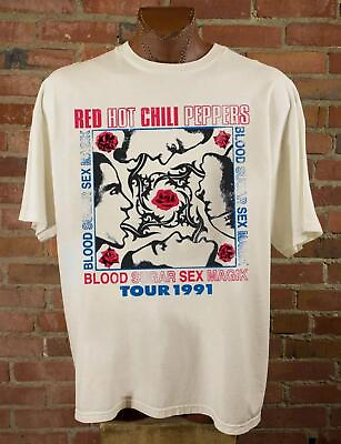 #ad Red Hot Chili Peppers 90 s Vintage Style Unisex T Shirt Red Hot Chili Peppers R