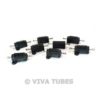 #ad Lot of 8 Tepro Sage RH 25 Wire Wound Power Ceramic Resistors 25 Watt
