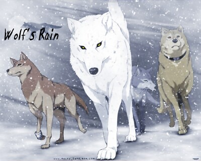 #ad Anime wolfs rain wolf Playmat Gaming Mat $36.99