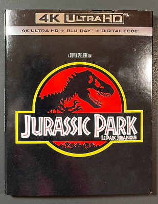 #ad Jurassic Park 4K Ultra HD Blu ray NEW