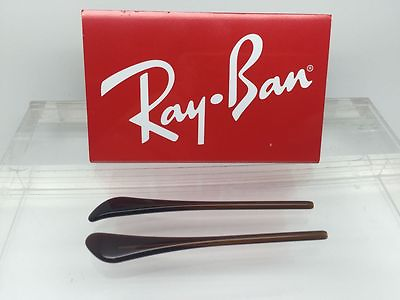 #ad Authentic RayBan RB 3025 AVIATOR Replacement Temple Arm Tips for Brown Ray Ban