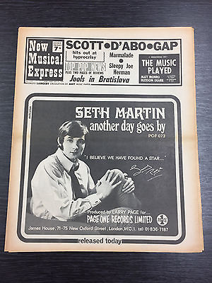 #ad NME: Michael D#x27;Abo Herman Monkees The Who Scott Walker June 22nd 1968