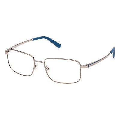 #ad Timberland TB1784 008 Silver Optical Eyeglasses Metal Frame 54 18 145 TB 1784 RX