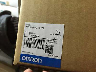 #ad New Omron NS10 TV01B V2 Touch Screen Programmable Terminal OPERATOR INTERFACE