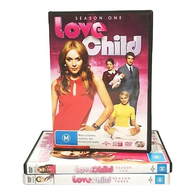 #ad Love Child Season 1 2 3 DVD Reg 2 amp; 4 7 Disc Set Bundle Good Condition