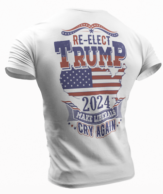 #ad Trump 2024 T shirt Make Liberals Cry Political Humor Election Funny Trump Shirts