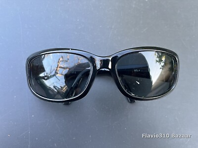 #ad Authentic COSTA DEL MAR Black Wraparound Eyeglasses Sunglasses READ