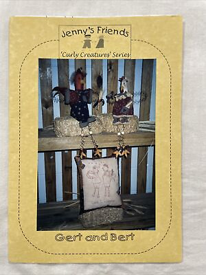 #ad Jenny”s Friends’Curly Creature Series’ Very And Bert Doll Pattern Chickens