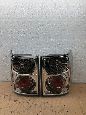 #ad 2003 to 2009 Land Rover Range Rover SUV LED Tail Lights Chrome 224L