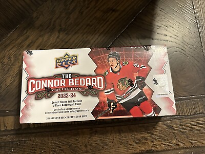 #ad 2023 24 UD Upper Deck Connor Bedard Collection Box Set Factory Sealed