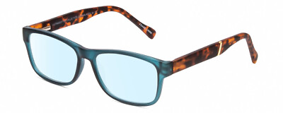 #ad Gotham Premium Flex 29 Unisex Designer Blue Light Blocking Glasses in Blue 53 mm