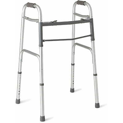 #ad Two button Folding Walker for Seniors and Adults Lightweight Walkers NEW