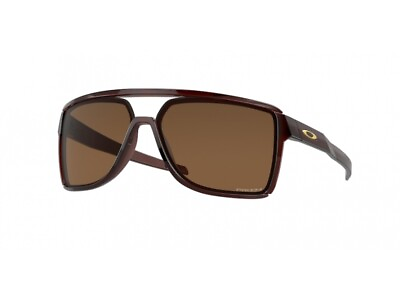 #ad Oakley Sunglasses OO9147 Castel 914703 Brown bronze Man