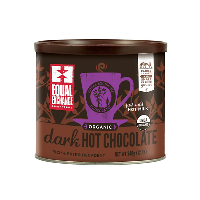#ad Organic Dark Hot Chocolate 12 Ounce