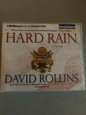 #ad Shelf00A Audiobook Hard Rain David Rollins Unabridged $9.94