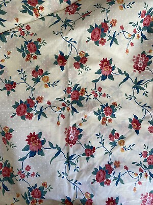 #ad Waverly Decorator Fabric Mayflower Country Collection 47” Wide X 3.75 Yards