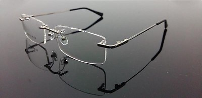 #ad Light Flexible Rimless Memory Titanium Eyeglass Eyewear RX Frame 4 color