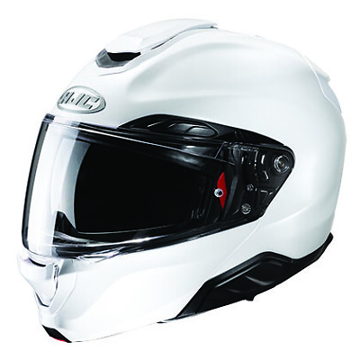 #ad HJC RPHA 91 Solid Modular Helmet White Lg