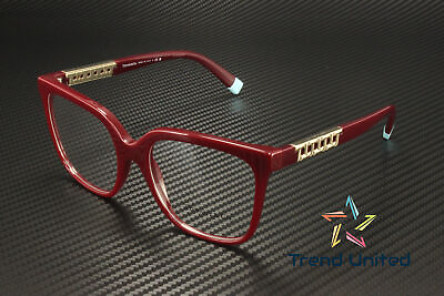 #ad TIFFANY TF2227 8353 Solid Burgundy Demo Lens 54 mm Women#x27;s Eyeglasses