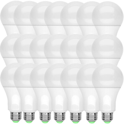 #ad 15 LED Light Bulbs 15W 100W Replacement Daylight 6500K A19 E26 Lamp Cool White $27.50