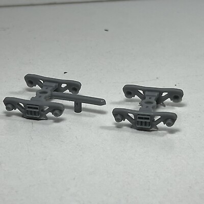 #ad Lot of 2 HO Truck Frames Screw In Freight Car Replacement Parts Lot Train Car R7