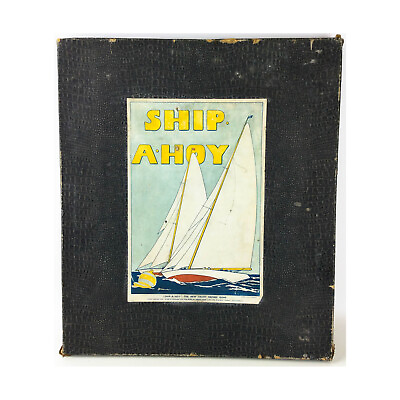 #ad Robert Ross amp; Co. Board Game Ship Ahoy Box Fair