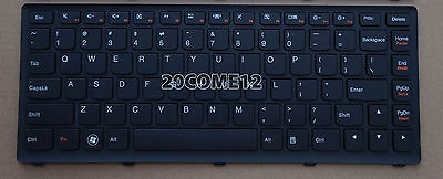 #ad NEW FOR Lenovo Ideapad s410 s415 Keyboard US Black