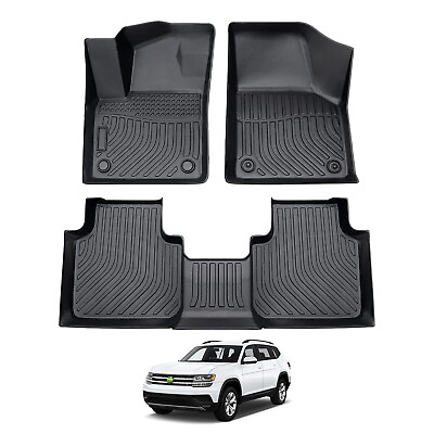 #ad Cartist Custom Fit for Floor Mats 2018 2023 2024 Volkswagen VW Atlas 7 Seater...