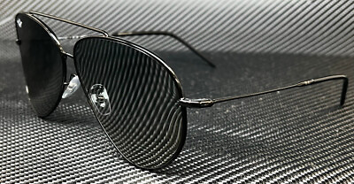 #ad RAY BAN RBR0101S 002 GS Black Aviator Reverse Unisex 59 mm Sunglasses