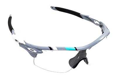 #ad Oakley RadarLock Pitch 30 Yrs Cycling Sunglasses Polished Grey OO9206 18 Clear $99.95