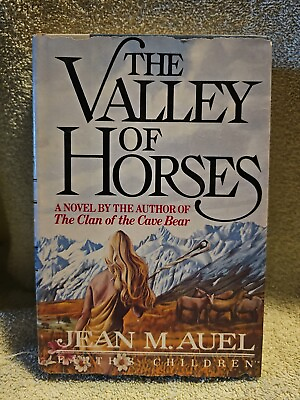 #ad Valley Of The Horses The: Earth#x27;s Children Ser.: by Jean M. Auel 1982 HC $225.00