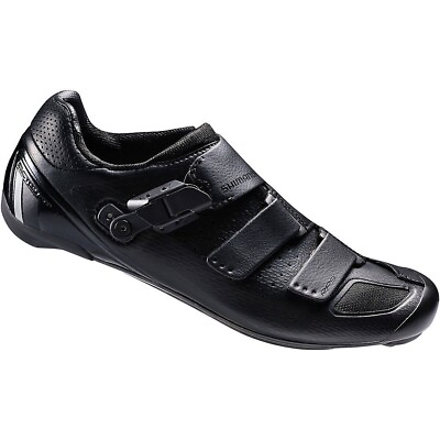 #ad Shimano Mens 43 EU Black RP9 Carbon Road Cycling Shoes