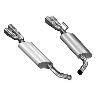#ad For Chevy SS 14 Kooks Stainless Steel Axle Back Exhaust System w Quad Rear Exit