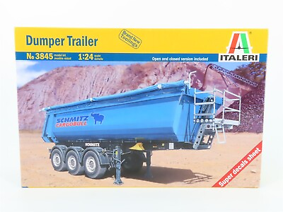#ad 1:24 Scale Italeri 3845 Schmitz Cargobull Dumper Trailer Kit Sealed