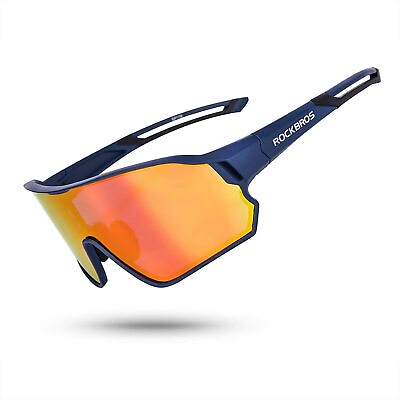 #ad ROCKBROS Polarized Sunglasses for Men Women UV Protection Cycling Sunglasses