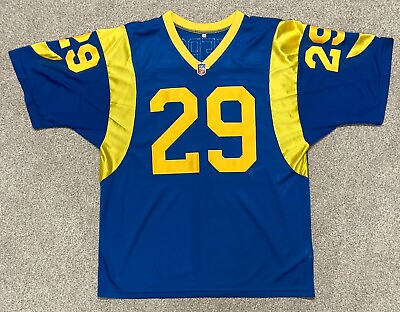 #ad Eric Dickerson VINTAGE Authentic Los Angeles Rams NFL Jersey 52