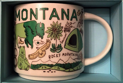 #ad MONTANA Starbucks “Been There Series” Across The Globe Collection 14oz Mug NEW