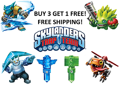 #ad Skylanders Trap Team Figures amp; Traps BUY 3 GET 1 FREE FREE SHIPPING