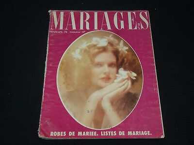 #ad 1978 SPRING MARIAGES MAGAZINE GREAT FASHION FRENCH O 13454