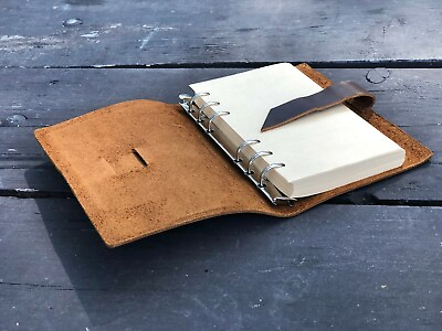 #ad Genuine Leather Journal Writing Notebook Handmade Leather Bound 71 2quot; x 5quot;