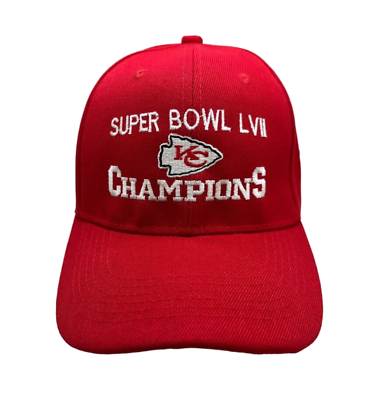 #ad Kansas City Chiefs Super Bowl LVII champions red hat