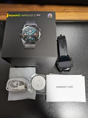 #ad HUAWEI Watch GT2 46mm Sports Matte Black Smart Watch Long Lasting Performance