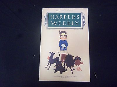 #ad 1914 JANUARY 31 HARPER#x27;S WEEKLY MAGAZINE NICE COVER amp; ILLUSTRATIONS ST 2481
